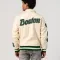 Boston Online Exclusive All Leather Varsity Jacket