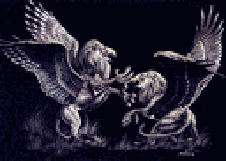 Queen Of Peace High School mascot